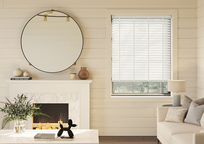 Ecowood Deluxe, Absolute White Fine Grain - Venetian Blind - Image 3